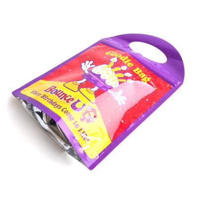 China Custom barrier bags with logo plastic mylar stand up pouches with zipper for food packaging for sale