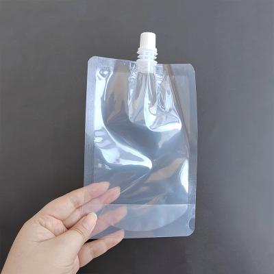 China Safety Drink Pouch With Spout Filling And Capping Machine Custom Recycled Plastic Holder Up Pouch Spout for sale