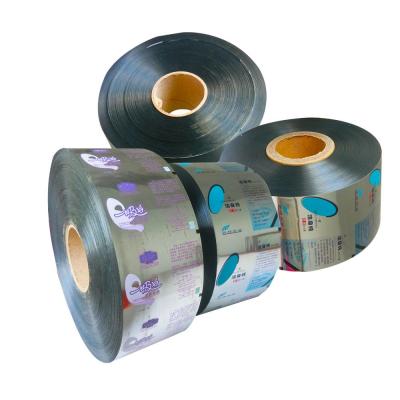 China Moisture Proof Eco-friendly Laminated Aluminum Foil Wrapping Roll Film Plastic Packaging Film For Face Cream for sale