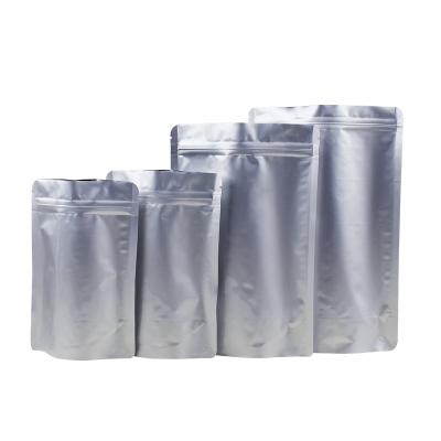 China Food Grade Doypack Moisture Proof Resealable Aluminum Foil Stand Up Pouches Food Packaging Bags With Zipper for sale