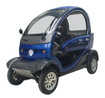 China New Energy 3 Seat Intelligent Four Wheel Adult Electric Car 1550*700*1000MM for sale