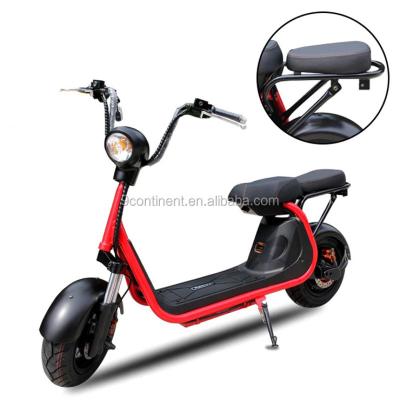 China Hottest powerful citycoco 2 rear electric bike 1500w 60v turn light+stop light 2020 wheels mobility electric scooter for sale