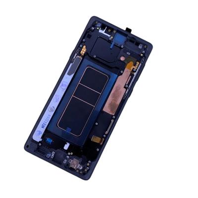 China Mobile Phone Replacement Parts LCD Digitizer Panel For For Samsung With Frame Note 9 LCD Display With Touch Screen Assembly 6.4 Inch for sale