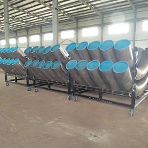 China Curva de la instalación de tuberías de la soldadura a tope ASTM A234 WPB SCH40 en venta