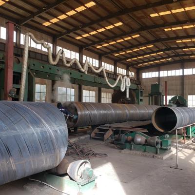 China Pintura negra descubierta POR FAVOR 2 tubería de acero del 12M SSAW en venta