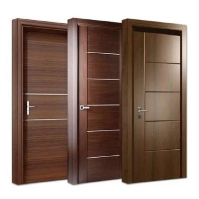 China Customized Waterproof Modern Interior Doors for Houses MDF Veneer Interior Room Door for sale