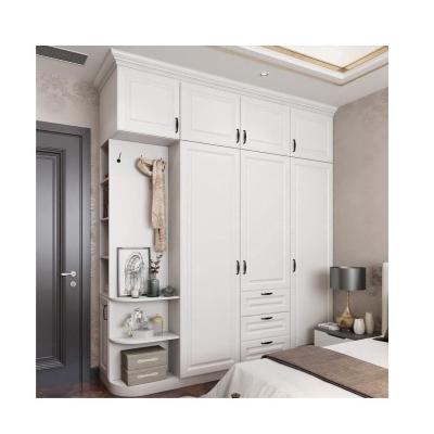 China Contemporary Bedroom Furniture Wooden Bedroom Storage Wardrobe with MR HDF Board for sale