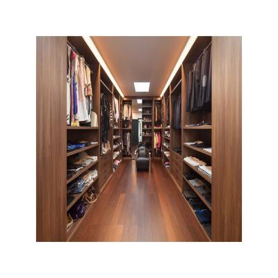 China Customized MR HDF Board Wardrobe for Professional Cloakroom in Contemporary Style for sale