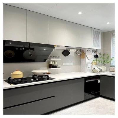 China Modern Designs Melamine Kitchen Cabinet Promotion for Durable and Stylish Kitchens for sale