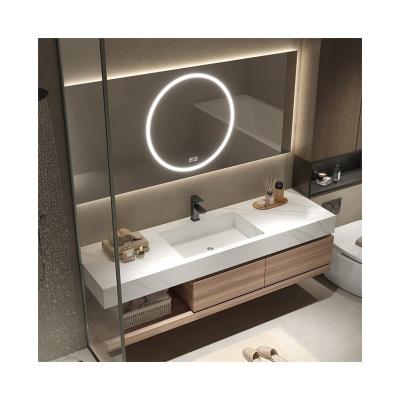 China E1 Environment Standard Modern Bathroom Vanity Furniture for Customized Bathrooms for sale