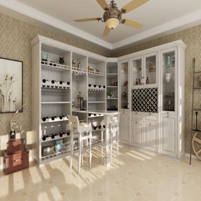 China General Home Furniture Modern Wine Display Dining Room Cabinet for Luxury Home for sale