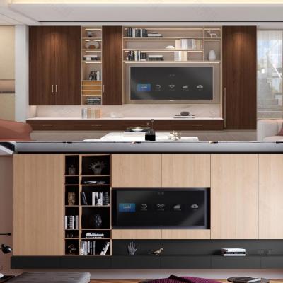 China Custom Modern Design TV Rack for High End Wooden TV Wall Cabinet in Living Apartment for sale