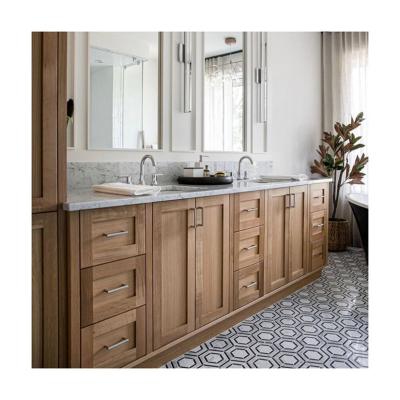 China 30-48 Inch MDF Cabinet Standing Vanity Chinese Bathroom Vanity with Sink and Mirror for sale