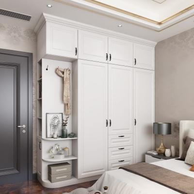 China Professional Wooden Bedroom Wardrobe Closet with Modern Home Organization Solutions for sale