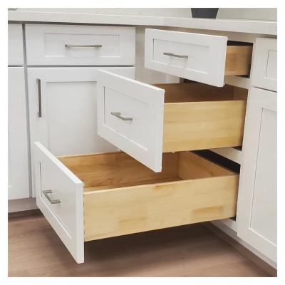 China Apartment Shaker Style Standard Modular Solid Wood Kitchen Cabinet Doors And Drawer Fronts for sale