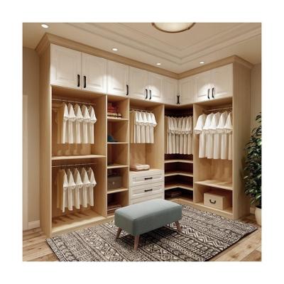 China Custom Bedroom MDF Wardrobe Closet for Modern Open Wardrobes Room Combination Cabinet for sale