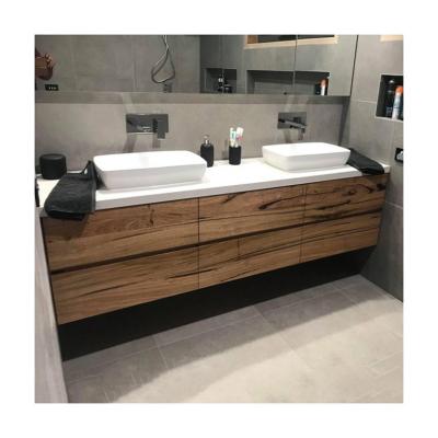 China Modern Bathroom Vanity Cabinet in Customized Color for Hotel and Apartment Bathrooms for sale