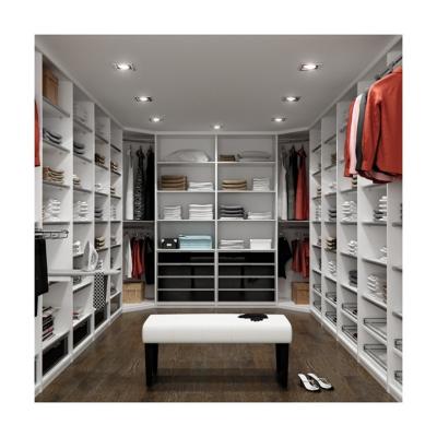 China Organize Your Bedroom in Style with a Contemporary Wooden Walk-in Closet Wardrobe for sale