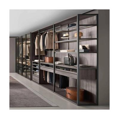 China YALIG Solid Wood Wardrobes Furniture Organizers 2D/3D Wood Style PANEL for sale