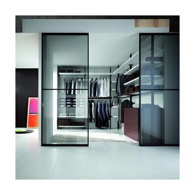 China Modern Metal Pallet Bedroom Wardrobes with Customized Wooden Dress Cabinet Design for sale