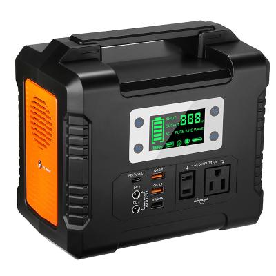 China Emergency Power Backup Lithium Power Station 1000W 12v 40000mah Portable Solar Generator for sale