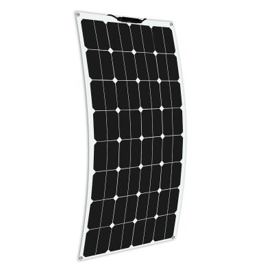 China low price flexible high efficiency 32 cell solar panel 100w 1050x540x2.0mm for sale