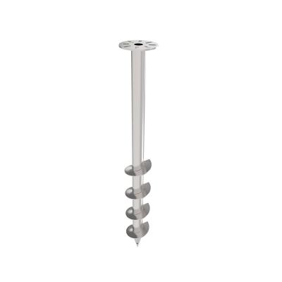 China Hot Dip Galvanizing Q235B Good Metal PV Galvanized Steel Anchor Spike Otter Ground Screw For Solar Power System for sale