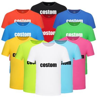 China High Quality 100% QUICK DRY Cotton Men Clothes Custom Logo Printed Wholesale Men's T-Shirts Custom Printing Blank T-shirt for sale