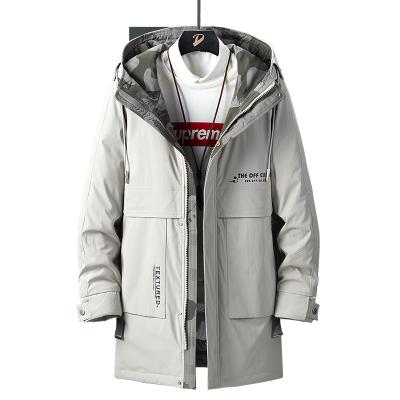 China High Quality Men's Dowm Breathable Stripper Jacket Fashion Hooded Loose Windproof Outdoor Jacket Breathable Dowm Coat for sale