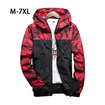 China Waterproof Camouflage Tops Jacket Coat Fashion Men Plus Size Jacket High Quality Spring Autumn Outdoor Jackets for sale