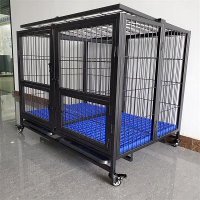 China Breathable Black Iron Dog House Metal Pet Cage02-S 78X52X66CM=30