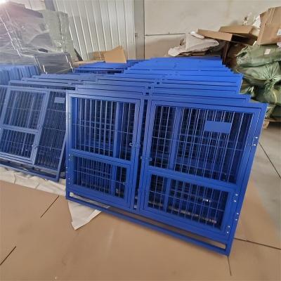 China Breathable colorful cute puppy iron cage04-S cheap puppies for sale bully dog ​​bdx f150 78X52X66CM=30