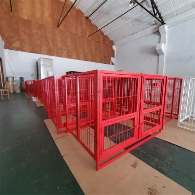 China Breathable Colorful Iron Cage04-XXXL Dog Shelter Outdoor Wooden Kennel 134X74X110=52