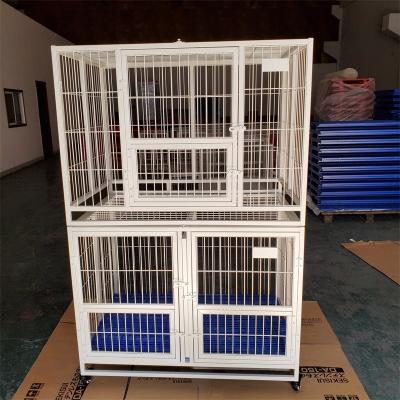 China Cage-TL2 Breathable Colorful Iron Welded Vegetable Dog Crate Foldable Vinyl Record 108*74*136cm for sale