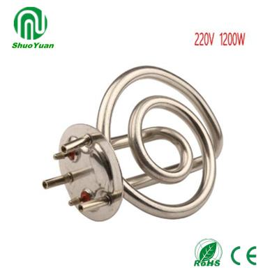 China 1200W 220V electric heaters heating tube for coffee maker,coffee maker heating element,coffee machine parts for sale