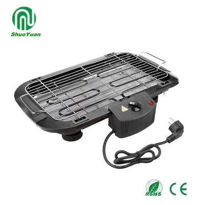 China Factory Direct Easily Assembled Electric BBQ Grill 2000W Grill Garden Camping Picnic BBQ Table Grill for sale