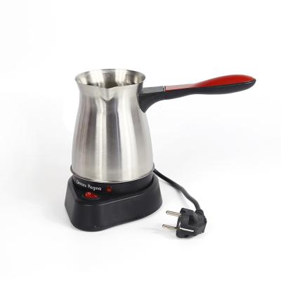 China Sustainable Portable Design Delicious Moka Pot Coffee Pot Stainless Steel Portable Coffee Maker With Heater for sale