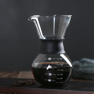 China WITH LID new trend home portable modern glass pot tea coffee jar good prices for sale