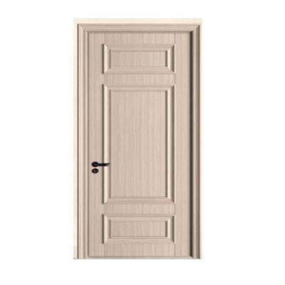 China Italian Design Modern Soundproof Solid Bedroom Sound Insulation Interior Style Wooden Door for sale