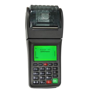 China Restaurant Online Ordering GSM SMS GPRS Black And White Portable Wireless Printer for sale