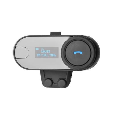 China Outdoor Sports 2 Way Motorcycle Helmet Bluetooth Interphone 800M T-comsc for sale