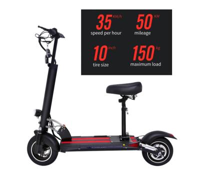 China New Portable Scooter Sharing Two Wheels Detachable Battery Wholesale Off Road Kick Foldable Adult Electric Scooter for sale