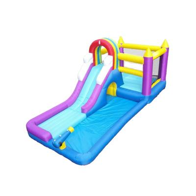 China 3-8 People Are Recommended Water Slide Inflatable Water Park Slides Commercial Water Slide for sale