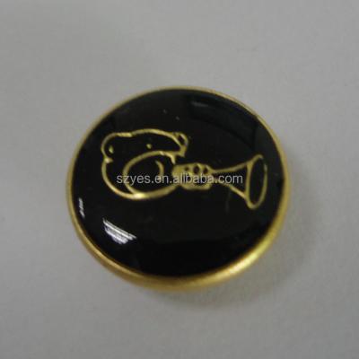 China China New Design 17mm Brass Fancy Snap Button For Clothes for sale