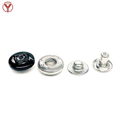 China Alloy 12mm alloy snap button with 486# underparts for sale