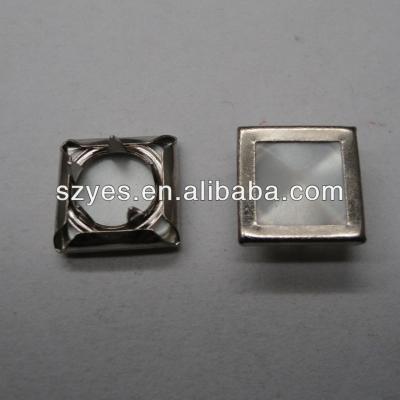 China Viable 5 Prong Snap Button With 333# Square Bead for sale