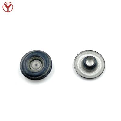 China 9.5MM nickel free nipple at the bottom in can rivet contrast color for sale