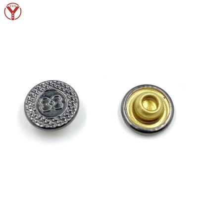 China 9MM CAP RIVET nickel free plating black nickel color for sale