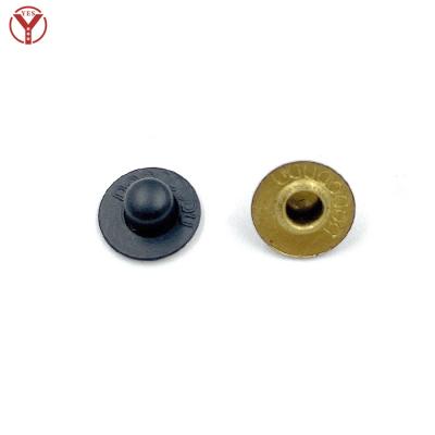 China 7.5MM NIPPLE nickel free UP rivet matte black color for sale