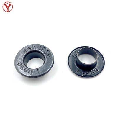 China Size 19mm Nickel Free Outer Round Single Eyelet In Barrel Plating Anti Dark Copper Color for sale